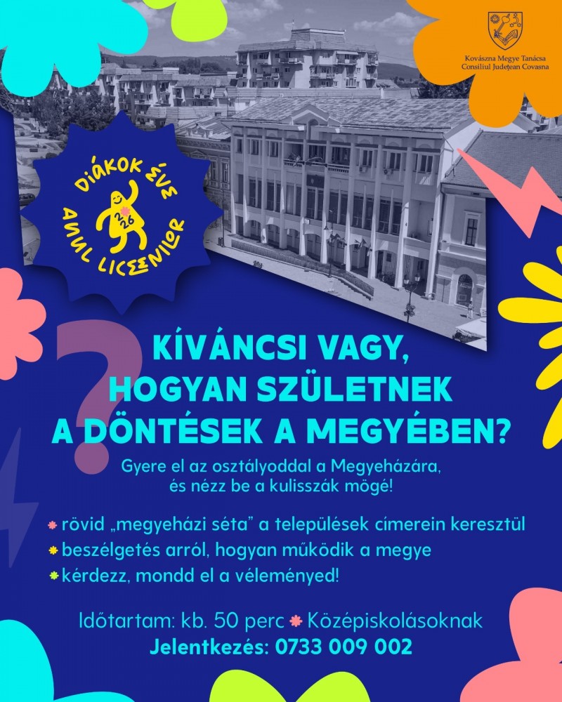 Diákok a Megyeházán - Hogyan működik a megye?